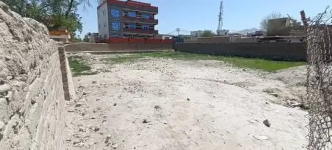 Walled land for sale, 1200 m², 2 plots, near Kabul-Logar Road, District 8