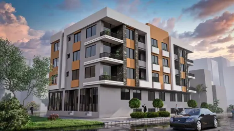 Four apartments for sale, 3 rooms, 2nd and 3rd floor