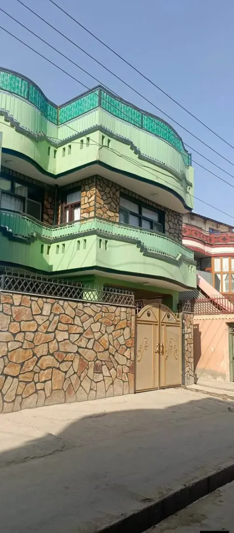 New 2-storey house for sale, 6 rooms, 120 m², Karte Naw, Kabul