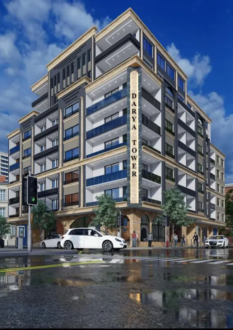 Apartments for sale in Darya Tower, 11-storey building, Kabul