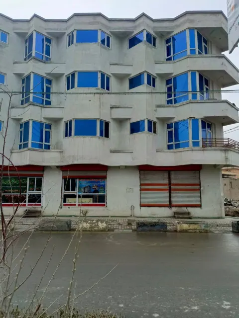 5-storey commercial building for sale, 3 apartments and 2 shops, District 7, Kabul