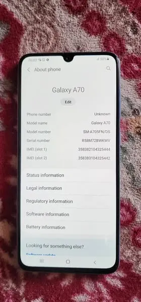 Samsung Galaxy A70 For Sale