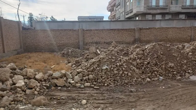 Walled commercial plot for sale, 500 m², near Rasul Barat Mosque, Mazar-i-Sharif