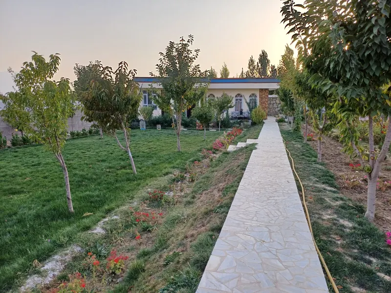 Leisure garden with glasshouse for sale, Kabul