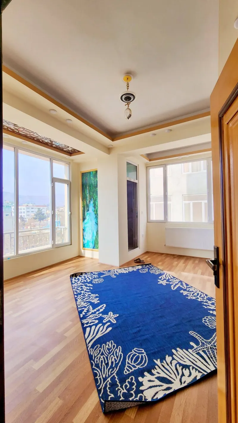 Apartment for rent, 4 rooms, 4th floor, Golai Masjid, District 11, Kabul